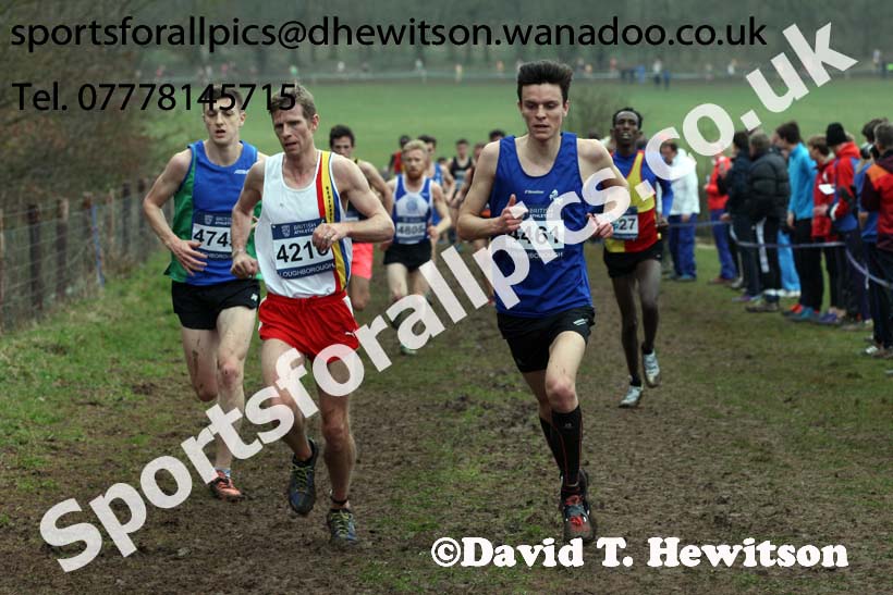 Senior mens Inter Counties Cross Country, Prestwold Hall, Loughborough. Photo: David T. Hewitson/Sports for All Pics
